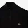 Maglione da uomo in lana con mezza zip Maglione da uomo in lana con mezza zip