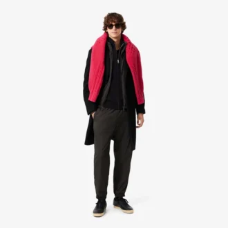 Maglione da uomo in lana con zip