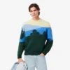 Maglione da uomo in lana di alpaca Landscape Maglione da uomo in lana di alpaca Landscape