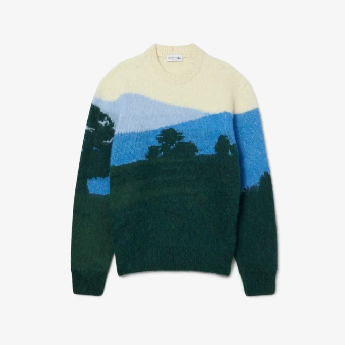 Maglione da uomo in lana di alpaca Landscape Maglione da uomo in lana di alpaca Landscape