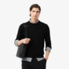 Maglione da uomo in lana merino con collo a giro Maglione da uomo in lana merino con collo a giro