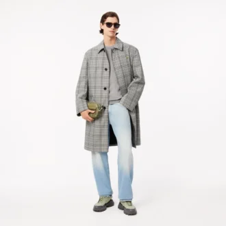 Maglione da uomo in lana merino con collo a giro
