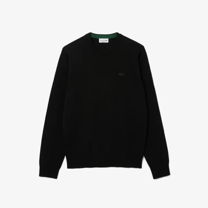 Maglione da uomo in lana merino con collo a giro Maglione da uomo in lana merino con collo a giro