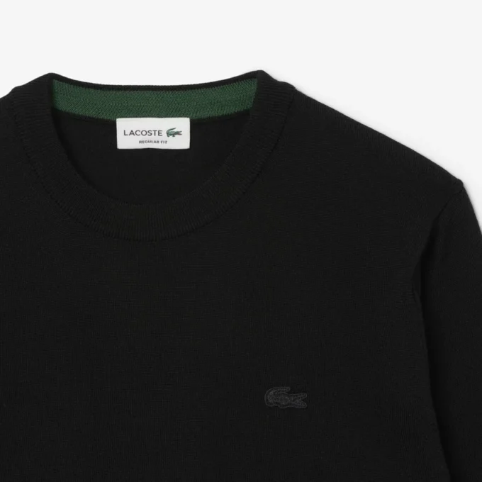 Maglione da uomo in lana merino con collo a giro Maglione da uomo in lana merino con collo a giro