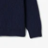 Maglione da uomo in lana pesante con mezza zip Maglione da uomo in lana pesante con mezza zip