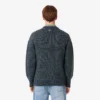 Maglione da uomo in maglia intarsio con coccodrillo Maglione da uomo in maglia intarsio con coccodrillo
