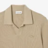 Maglione da uomo in misto cotone con collo a polo aperto Maglione da uomo in misto cotone con collo a polo aperto