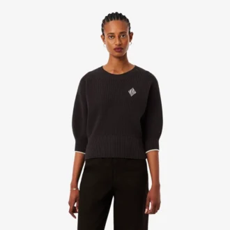 Maglione in cotone a girocollo