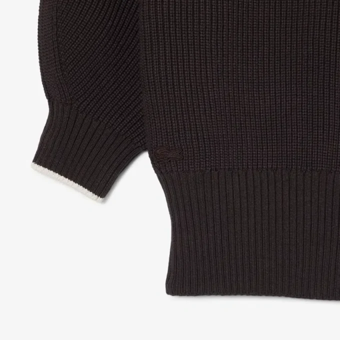 Maglione in cotone a girocollo Maglione in cotone a girocollo