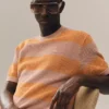 Maglione in cotone a maniche corte Maglione in cotone a maniche corte