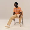 Maglione in cotone a maniche corte Maglione in cotone a maniche corte