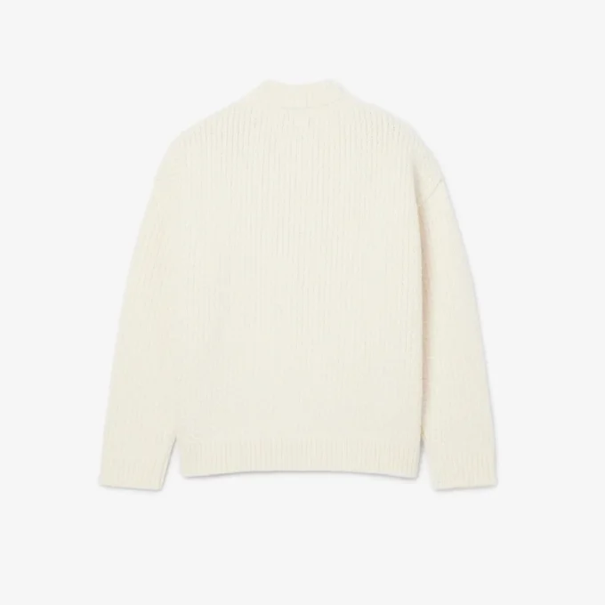 Maglione in lana con badge ricamato Runway Maglione in lana con badge ricamato Runway