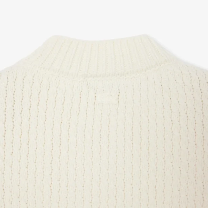 Maglione in lana con badge ricamato Runway Maglione in lana con badge ricamato Runway