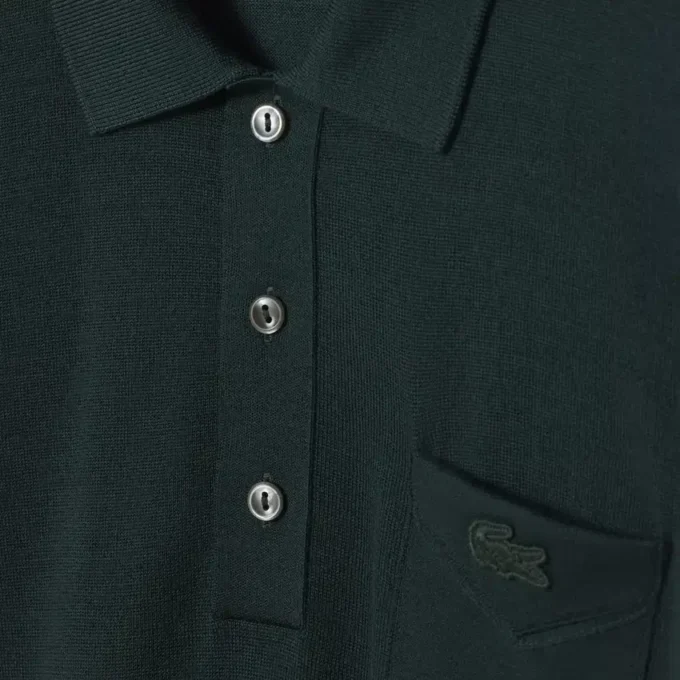 Maglione in lana merino con collo polo della collezione Runway Maglione in lana merino con collo polo della collezione Runway