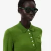 Maglione in lana merino con collo polo Runway Maglione in lana merino con collo polo Runway