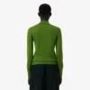 Maglione in lana merino con collo polo Runway Maglione in lana merino con collo polo Runway