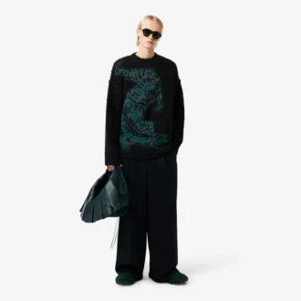 Maglione Jacquard Coccodrillo da passerella