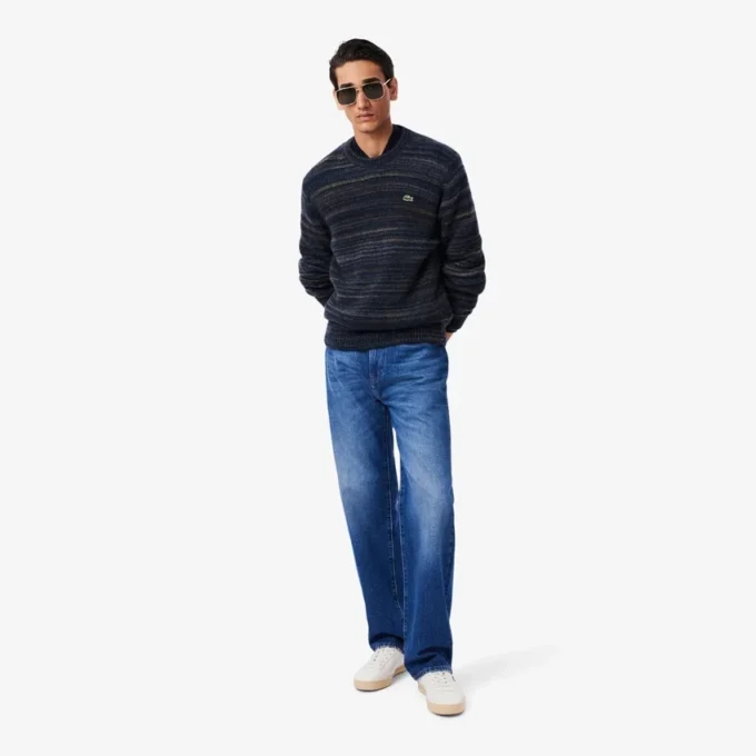 Maglione Ombra in lana di alpaca da uomo Maglione Ombra in lana di alpaca da uomo