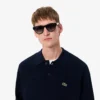 Maglione polo da uomo in lana dalla vestibilità comoda Maglione polo da uomo in lana dalla vestibilità comoda