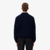 Maglione polo da uomo in lana dalla vestibilità comoda Maglione polo da uomo in lana dalla vestibilità comoda