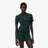 Maglione Runway con collo a polo in punto Pointelle Maglione Runway con collo a polo in punto Pointelle