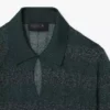 Maglione Runway con collo a polo in punto Pointelle Maglione Runway con collo a polo in punto Pointelle