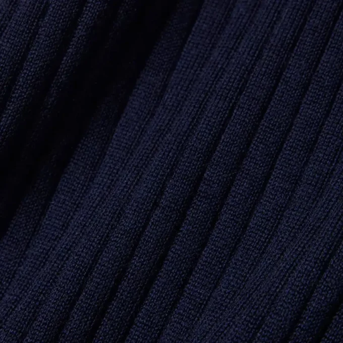 Maglione senza maniche in maglia 3D di lana merino Maglione senza maniche in maglia 3D di lana merino
