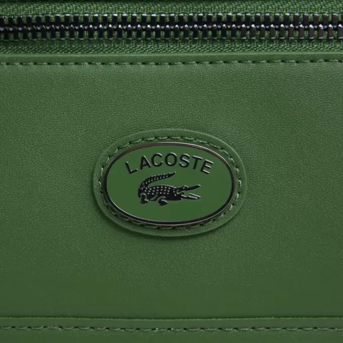 Mini borsa a tracolla in pelle con monogramma Mini borsa a tracolla in pelle con monogramma