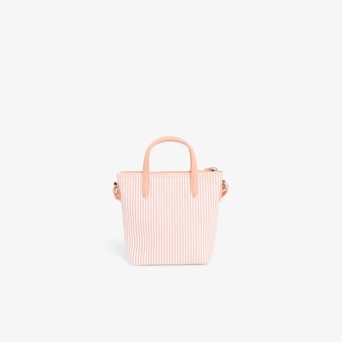Mini Tote a righe L.12.12 Concept Mini Tote a righe L.12.12 Concept