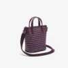 Mini Tote a righe L.12.12 Concept Mini Tote a righe L.12.12 Concept