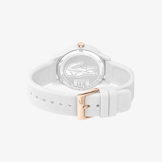 Orologio Lacoste.12.12 con cinturino in silicone bianco