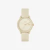 Orologio Lacoste.12.12 Go a 3 lancette in silicone color champagne