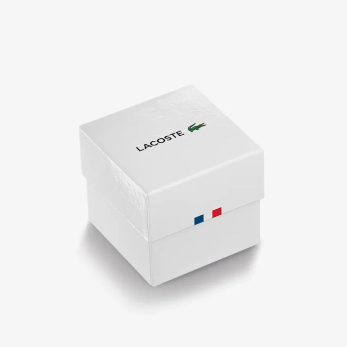 Lacoste.12.12 Orologio a 3 lancette in silicone nero