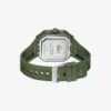 Orologio Lc33 quadrato in silicone con quadrante analogico e digitale