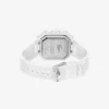 Orologio Lc33 quadrato in silicone con quadrante analogico e digitale