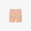 Pantaloncini cargo da uomo in felpa di cotone Pantaloncini cargo da uomo in felpa di cotone