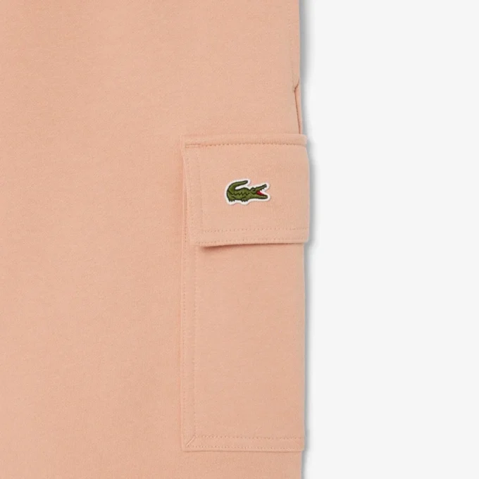 Pantaloncini cargo da uomo in felpa di cotone Pantaloncini cargo da uomo in felpa di cotone