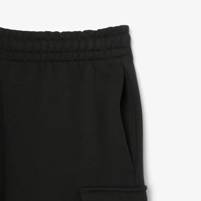 Pantaloncini cargo da uomo in felpa di cotone Pantaloncini cargo da uomo in felpa di cotone