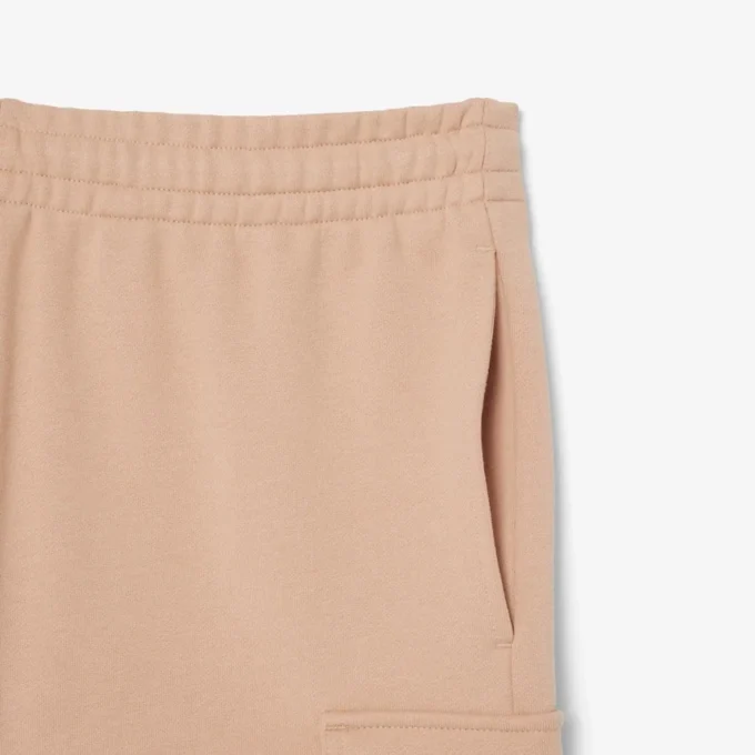 Pantaloncini cargo da uomo in felpa di cotone Pantaloncini cargo da uomo in felpa di cotone