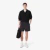 Pantaloncini cargo da uomo in nylon con stampa Ombra