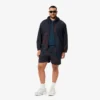 Pantaloncini cargo da uomo in nylon con stampa Ombra