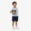 Pantaloncini chino in twill di cotone elasticizzato Pantaloncini chino in twill di cotone elasticizzato