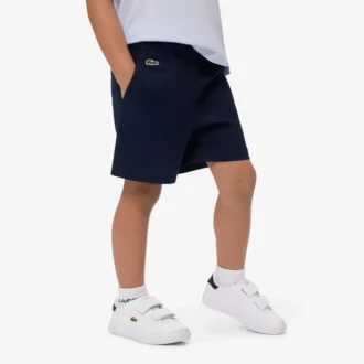 Pantaloncini chino in twill di cotone elasticizzato