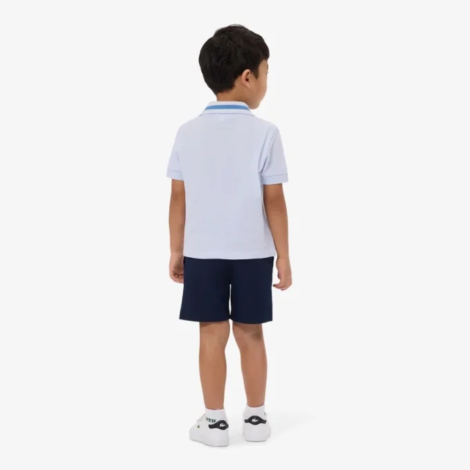 Pantaloncini chino in twill di cotone elasticizzato Pantaloncini chino in twill di cotone elasticizzato