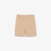 Pantaloncini chino in twill di cotone elasticizzato Pantaloncini chino in twill di cotone elasticizzato