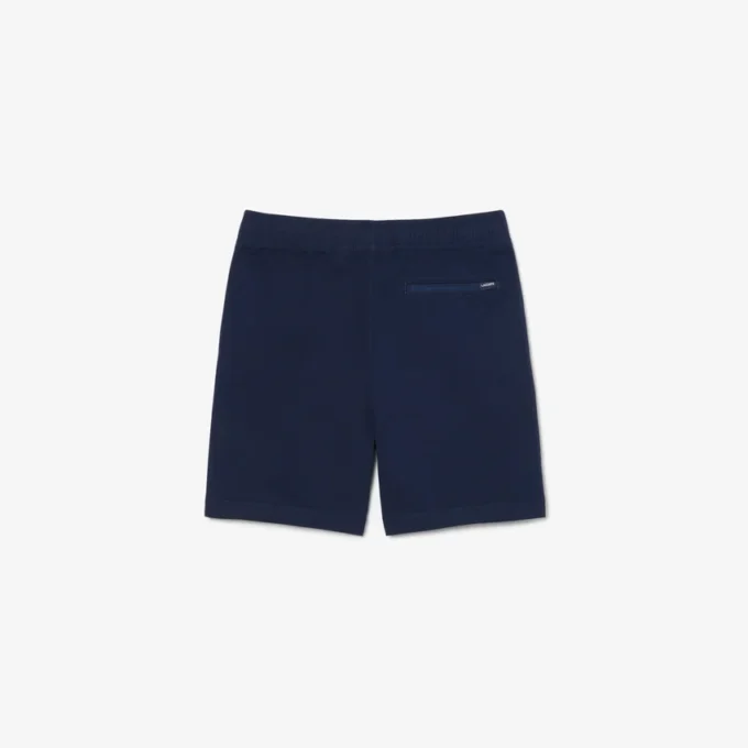 Pantaloncini chino in twill di cotone elasticizzato Pantaloncini chino in twill di cotone elasticizzato