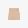 Pantaloncini chino in twill di cotone elasticizzato Pantaloncini chino in twill di cotone elasticizzato