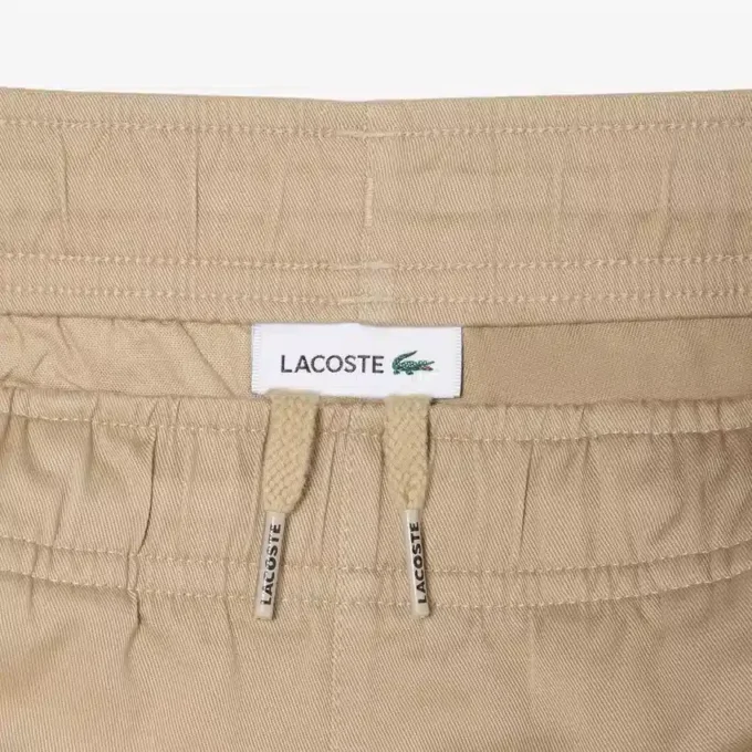 Pantaloncini chino in twill di cotone elasticizzato Pantaloncini chino in twill di cotone elasticizzato
