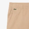 Pantaloncini chino in twill di cotone elasticizzato Pantaloncini chino in twill di cotone elasticizzato