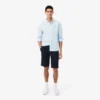 Pantaloncini chino in twill elasticizzato Pantaloncini chino in twill elasticizzato